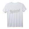 VACCINATED Baseball Sports Script T-Shirt - Klassisch geschnitten, doppelt genähter Saum, Impfschutz im Baseball-Design