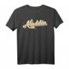 Aladdin Vintage T-Shirt Retro Art Baseball Schrift - Coole Sport- und Touristenbekleidung im Retro-Design