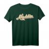 Aladdin Vintage T-Shirt Retro Art Baseball Schrift - Coole Sport- und Touristenbekleidung im Retro-Design