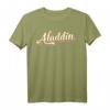 Aladdin Vintage T-Shirt Retro Art Baseball Schrift - Coole Sport- und Touristenbekleidung im Retro-Design