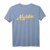 Aladdin Vintage T-Shirt Retro Art Baseball Schrift - Coole Sport- und Touristenbekleidung im Retro-Design
