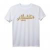 Aladdin Vintage T-Shirt Retro Art Baseball Schrift - Coole Sport- und Touristenbekleidung im Retro-Design