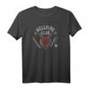 HapMonkey Stranger Things T-Shirt mit Skull & Waffen - Hellfire Club Fanartikel für Fans von Demogorgon, Vecna & Co.