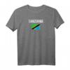Tansania Baseball T-Shirt mit Flagge – Geschenk & Souvenir für Sport- und Reisefans