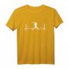 Baseball Herzschlag Herz EKG Baseballer T-Shirt – Perfektes Geschenk für Baseballspieler, Catcher & Fans
