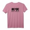 AC/DC Kühnes Schwarz Raglan - Offizielles Rock-T-Shirt für Fans, klassischer Schnitt, doppelt genähte Ärmel & Saumabschluss