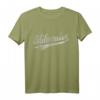 Milwaukee Wisconsin Script Baseball Sport Trikot Flagge T-Shirt – Support your City & Teams im Used-Look
