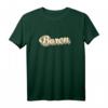 Baron T-Shirt Retro Art Baseball Schriftart Vintage Tank Top – Cooles Souvenir für Touristen, Sportteams & Retro-Liebhaber