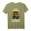 Geh mir aus dem Weg Du unnötiger Sozialkontakt Waschbär T-Shirt – Humorvolles Statement für Menschen mit Humor