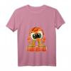 Lustiges Basketballspieler Monster Pizza T-Shirt mit V-Ausschnitt – Perfekt für Basketballfans, Trainer & Teamsportler