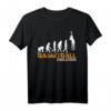 Basketball Evolution T-Shirt – Geschenk für Basketballspieler, Fans, Trainer und Teams für Spiel, Training & Turnier