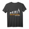 Basketball Evolution T-Shirt – Geschenk für Basketballspieler, Fans, Trainer und Teams für Spiel, Training & Turnier