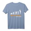 Basketball Evolution T-Shirt – Geschenk für Basketballspieler, Fans, Trainer und Teams für Spiel, Training & Turnier