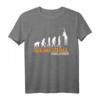 Basketball Evolution T-Shirt – Geschenk für Basketballspieler, Fans, Trainer und Teams für Spiel, Training & Turnier