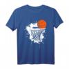 Basketball T-Shirt für Kinder, Jungen & Mädchen mit Korbleger & Dunking - Perfekt für Streetball, Rebound & als Geschenk für Basketballfans und Trainer