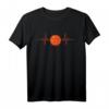 Herzschlag Basketball T-Shirt für Basketballspieler & Fans – Perfektes Geschenk zu Weihnachten & Geburtstag