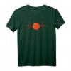 Herzschlag Basketball T-Shirt für Basketballspieler & Fans – Perfektes Geschenk zu Weihnachten & Geburtstag