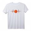 Herzschlag Basketball T-Shirt für Basketballspieler & Fans – Perfektes Geschenk zu Weihnachten & Geburtstag