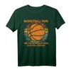Herren Basketballer Vater Korbleger Dunking Basketball Papa T-Shirt - Das perfekte Basketball Outfit für echte Fans und Spieler