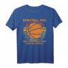 Herren Basketballer Vater Korbleger Dunking Basketball Papa T-Shirt - Das perfekte Basketball Outfit für echte Fans und Spieler