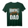 Herren Basketball Dad Vater Korbball Basketballspieler T-Shirt - Lustiges Geschenk für Basketballliebhaber, Väter & Teams