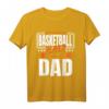Herren Basketball Dad Vater Korbball Basketballspieler T-Shirt - Lustiges Geschenk für Basketballliebhaber, Väter & Teams