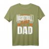Herren Basketball Dad Vater Korbball Basketballspieler T-Shirt - Lustiges Geschenk für Basketballliebhaber, Väter & Teams