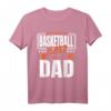 Herren Basketball Dad Vater Korbball Basketballspieler T-Shirt - Lustiges Geschenk für Basketballliebhaber, Väter & Teams