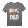 Herren Basketball Dad Vater Korbball Basketballspieler T-Shirt - Lustiges Geschenk für Basketballliebhaber, Väter & Teams