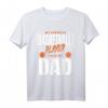 Herren Basketball Dad Vater Korbball Basketballspieler T-Shirt - Lustiges Geschenk für Basketballliebhaber, Väter & Teams