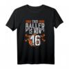 16 Jahre Basketballspieler T-Shirt - Lustiges Geburtstagsgeschenk für Teenager Jungen und Mädchen für die Party