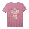 16 Jahre Basketballspieler T-Shirt - Lustiges Geburtstagsgeschenk für Teenager Jungen und Mädchen für die Party