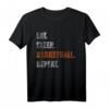 Eat Sleep Basketball Repeat T-Shirt – Perfektes Geschenk für Basketballspieler, Trainer und Fans