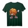 Dabbing Basketball T-Shirt lustig Ball Dab Tanz Geschenk für Kinder, Jungen & Mädchen – Perfektes Überraschungsgeschenk für Basketballfans