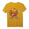 Dabbing Basketball T-Shirt lustig Ball Dab Tanz Geschenk für Kinder, Jungen & Mädchen – Perfektes Überraschungsgeschenk für Basketballfans