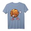 Dabbing Basketball T-Shirt lustig Ball Dab Tanz Geschenk für Kinder, Jungen & Mädchen – Perfektes Überraschungsgeschenk für Basketballfans