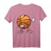 Dabbing Basketball T-Shirt lustig Ball Dab Tanz Geschenk für Kinder, Jungen & Mädchen – Perfektes Überraschungsgeschenk für Basketballfans