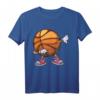 Dabbing Basketball T-Shirt lustig Ball Dab Tanz Geschenk für Kinder, Jungen & Mädchen – Perfektes Überraschungsgeschenk für Basketballfans