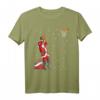 Lustiges Weihnachtsmann Basketball Wurf Geschenk T-Shirt – Originelles Weihnachtsgeschenk für Basketballfans, Trainer und Freunde