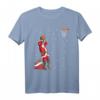 Lustiges Weihnachtsmann Basketball Wurf Geschenk T-Shirt – Originelles Weihnachtsgeschenk für Basketballfans, Trainer und Freunde