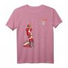 Lustiges Weihnachtsmann Basketball Wurf Geschenk T-Shirt – Originelles Weihnachtsgeschenk für Basketballfans, Trainer und Freunde