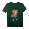 Süßer Affe mit Basketball T-Shirt - Lustiges Streetball-Shirt für Basketballfans, Teams & Trainer