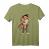 Süßer Affe mit Basketball T-Shirt - Lustiges Streetball-Shirt für Basketballfans, Teams & Trainer