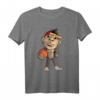 Süßer Affe mit Basketball T-Shirt - Lustiges Streetball-Shirt für Basketballfans, Teams & Trainer