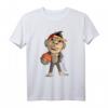 Süßer Affe mit Basketball T-Shirt - Lustiges Streetball-Shirt für Basketballfans, Teams & Trainer