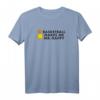 HapMonkey Basketball T-Shirt - Official Licensed Makes Me Mr Happy Geschenk für Basketballfans und Jubiläumsfeiern