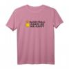 HapMonkey Basketball T-Shirt - Official Licensed Makes Me Mr Happy Geschenk für Basketballfans und Jubiläumsfeiern
