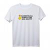 HapMonkey Basketball T-Shirt - Official Licensed Makes Me Mr Happy Geschenk für Basketballfans und Jubiläumsfeiern
