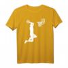 Basketball T-Shirt mit Slam Dunk Motiv - Klassisch geschnitten, doppelt genähter Saum für Fans und Spieler