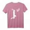 Basketball T-Shirt mit Slam Dunk Motiv - Klassisch geschnitten, doppelt genähter Saum für Fans und Spieler